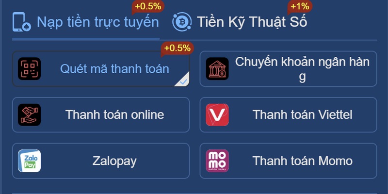 Những Lưu Ý Quan Trọng Khi Nạp Tiền 58win
